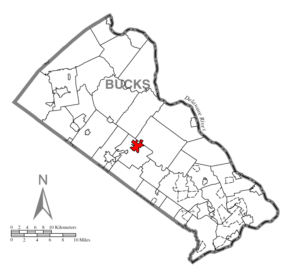 Map of Doylestown