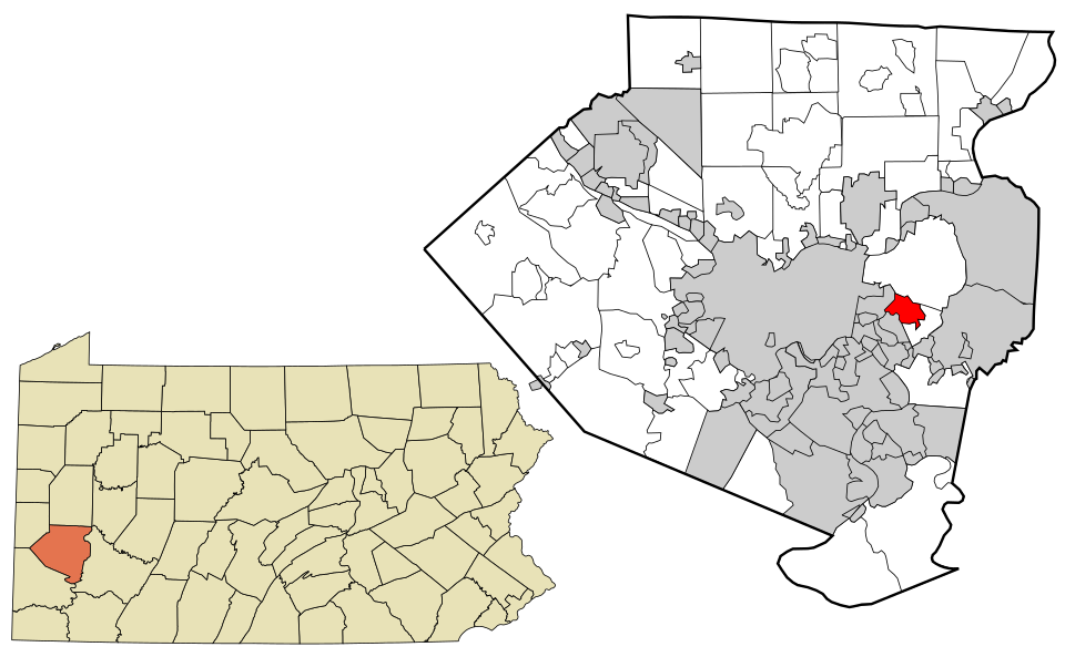 Locator map of Churchill