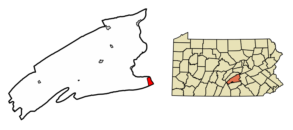 Locator map of Marysville