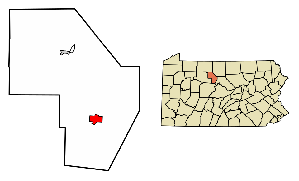 Locator map of Driftwood