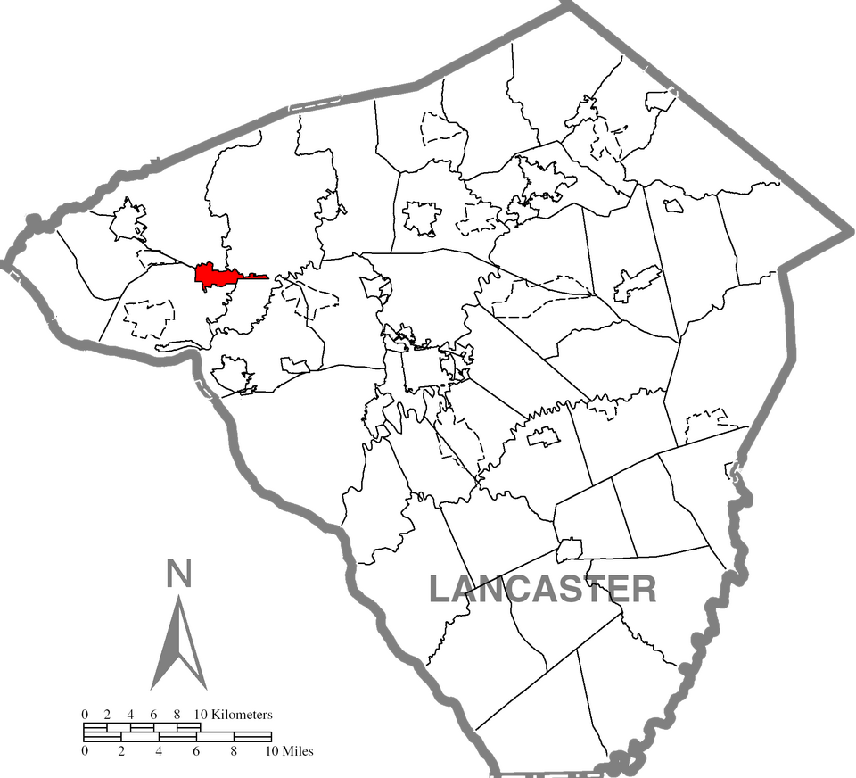 Locator map of Mount Joy