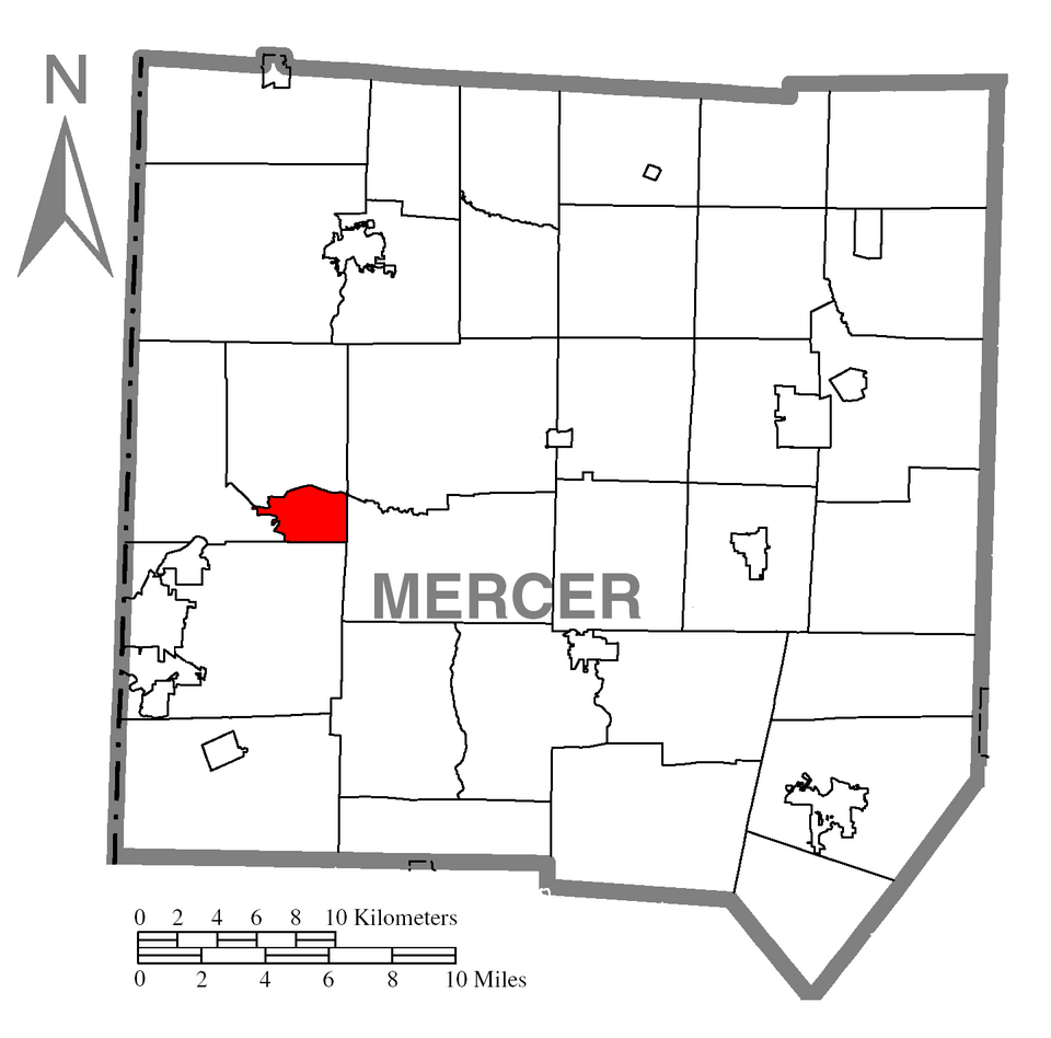 Locator map of Clark