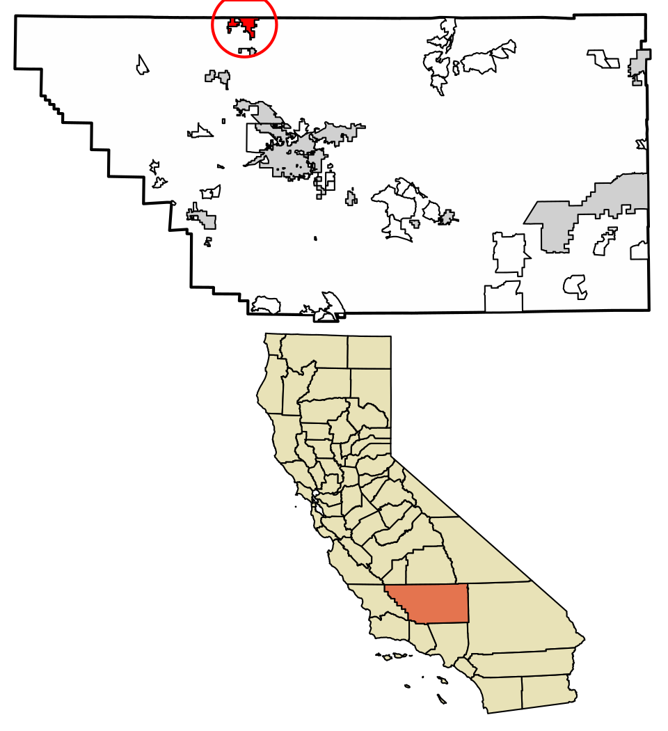 Map of Delano