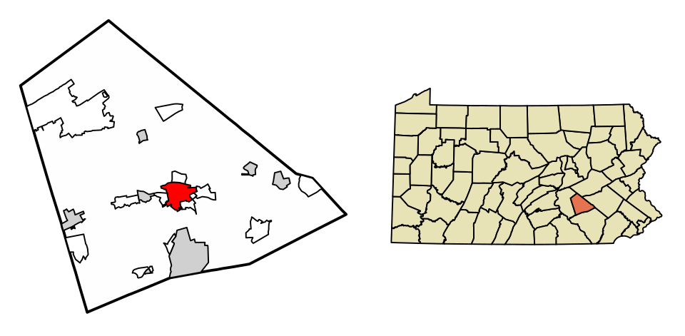 Locator map of Lebanon