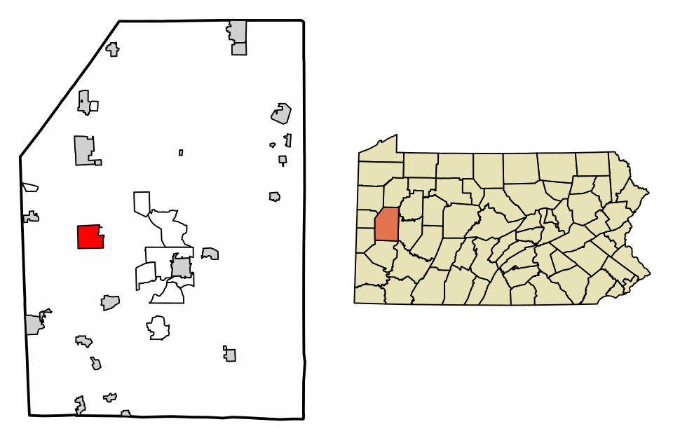 Locator map of Prospect