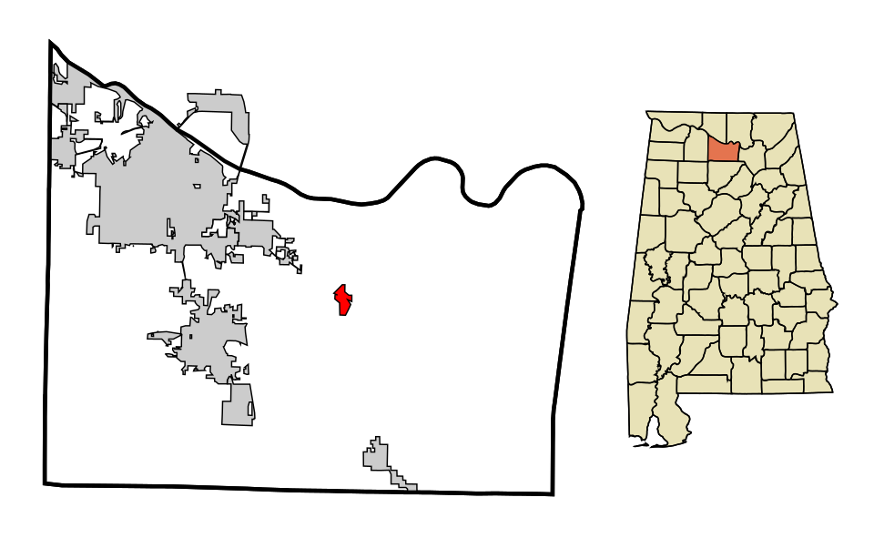 Locator map of Somerville