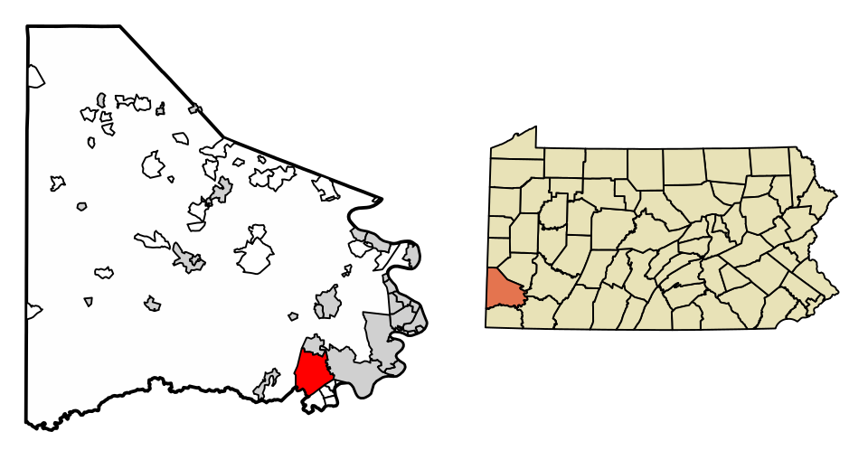 Locator map of Deemston