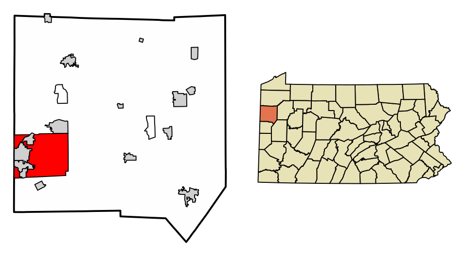 Map of Hermitage