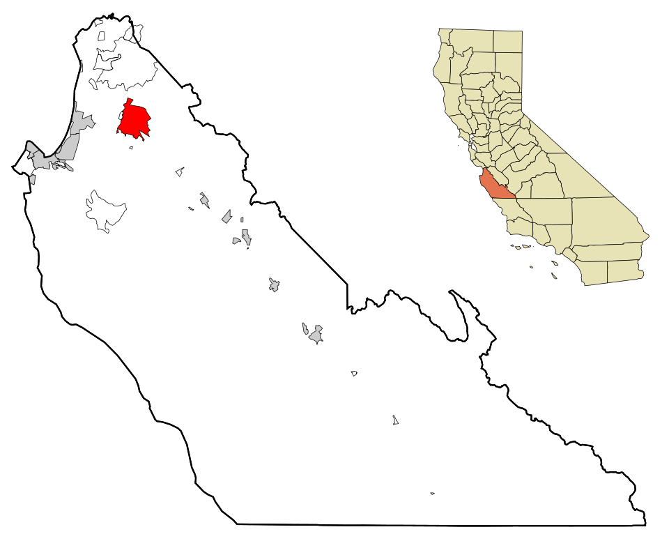 Locator map of Salinas