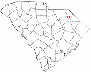 Locator map of Blenheim
