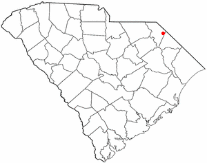 Locator map of Clio