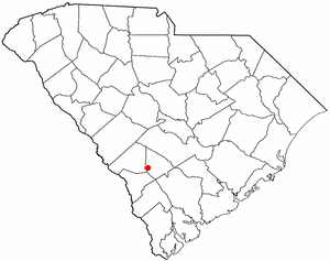 Locator map of Olar