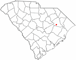 Locator map of Scranton