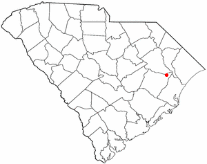 Locator map of Hemingway