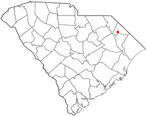 Locator map of Latta