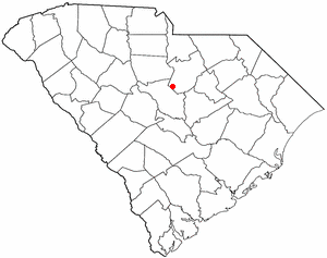 Locator map of Elgin
