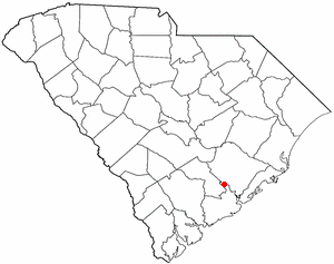 Locator map of Lincolnville