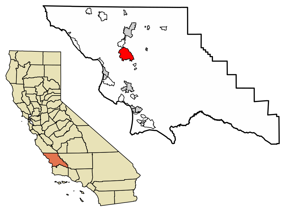 Map of Atascadero