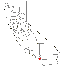 Locator map of Newport Beach