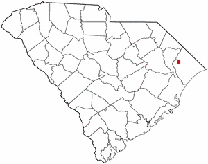 Locator map of Aynor
