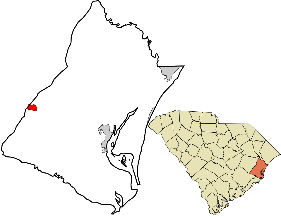 Locator map of Andrews