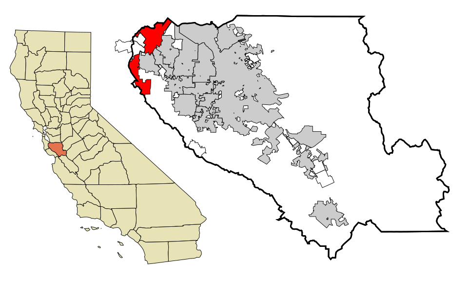 Map of Palo Alto
