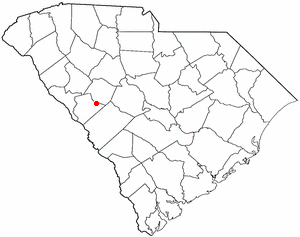 Locator map of Johnston