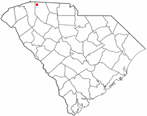 Locator map of Campobello