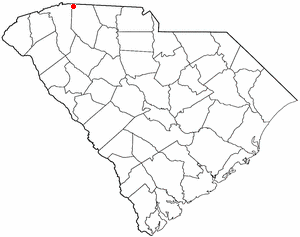 Locator map of Landrum