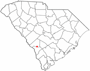 Locator map of Kline