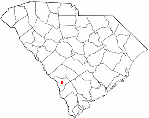 Locator map of Allendale