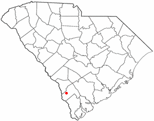 Locator map of Estill