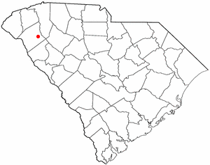 Locator map of Belton