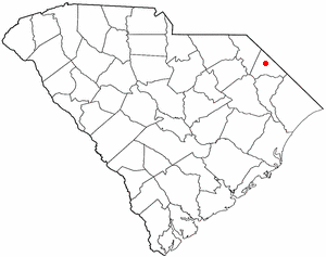 Locator map of Dillon