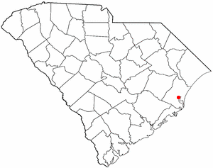 Locator map of Georgetown