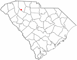 Locator map of Woodruff