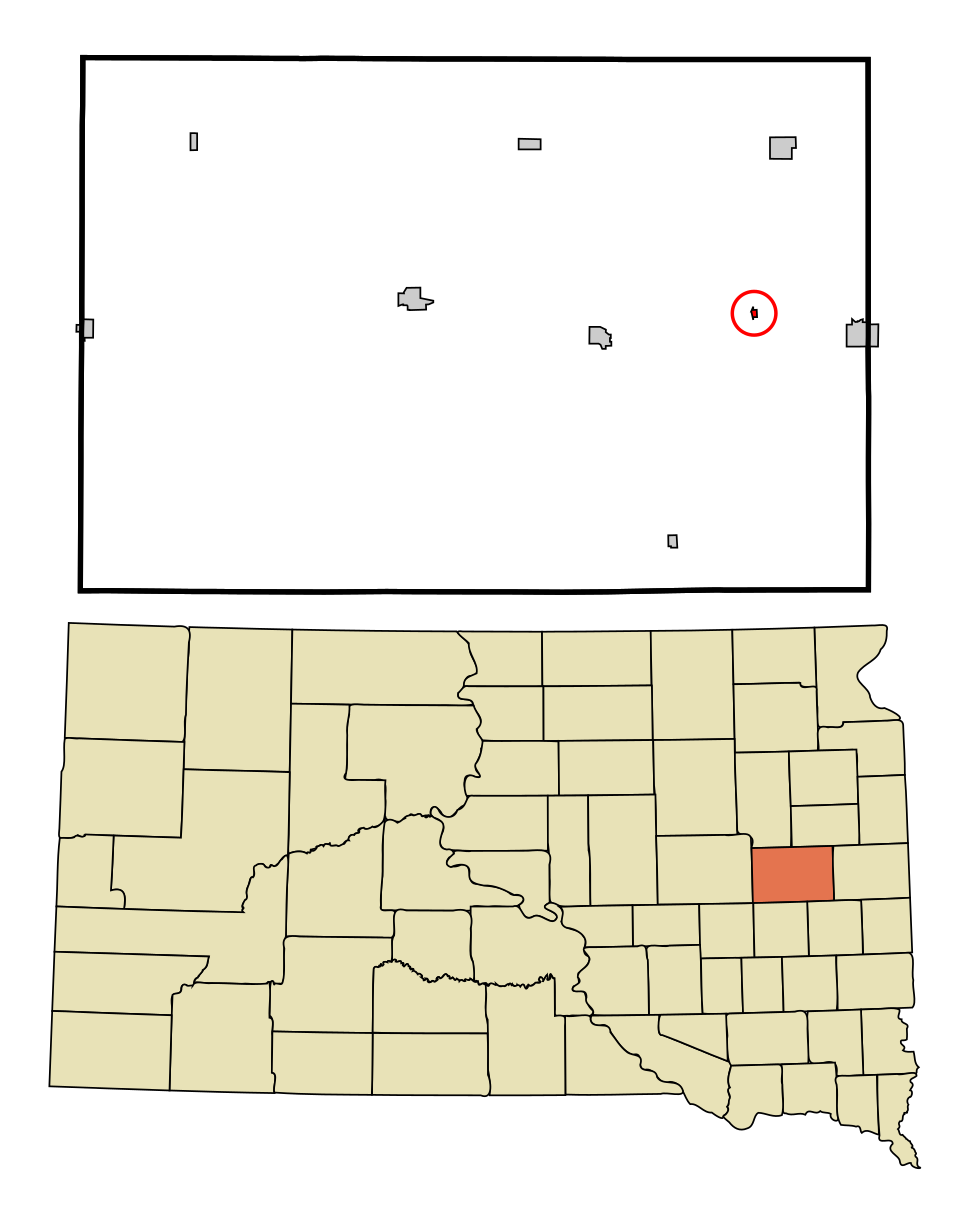 Locator map of Hetland