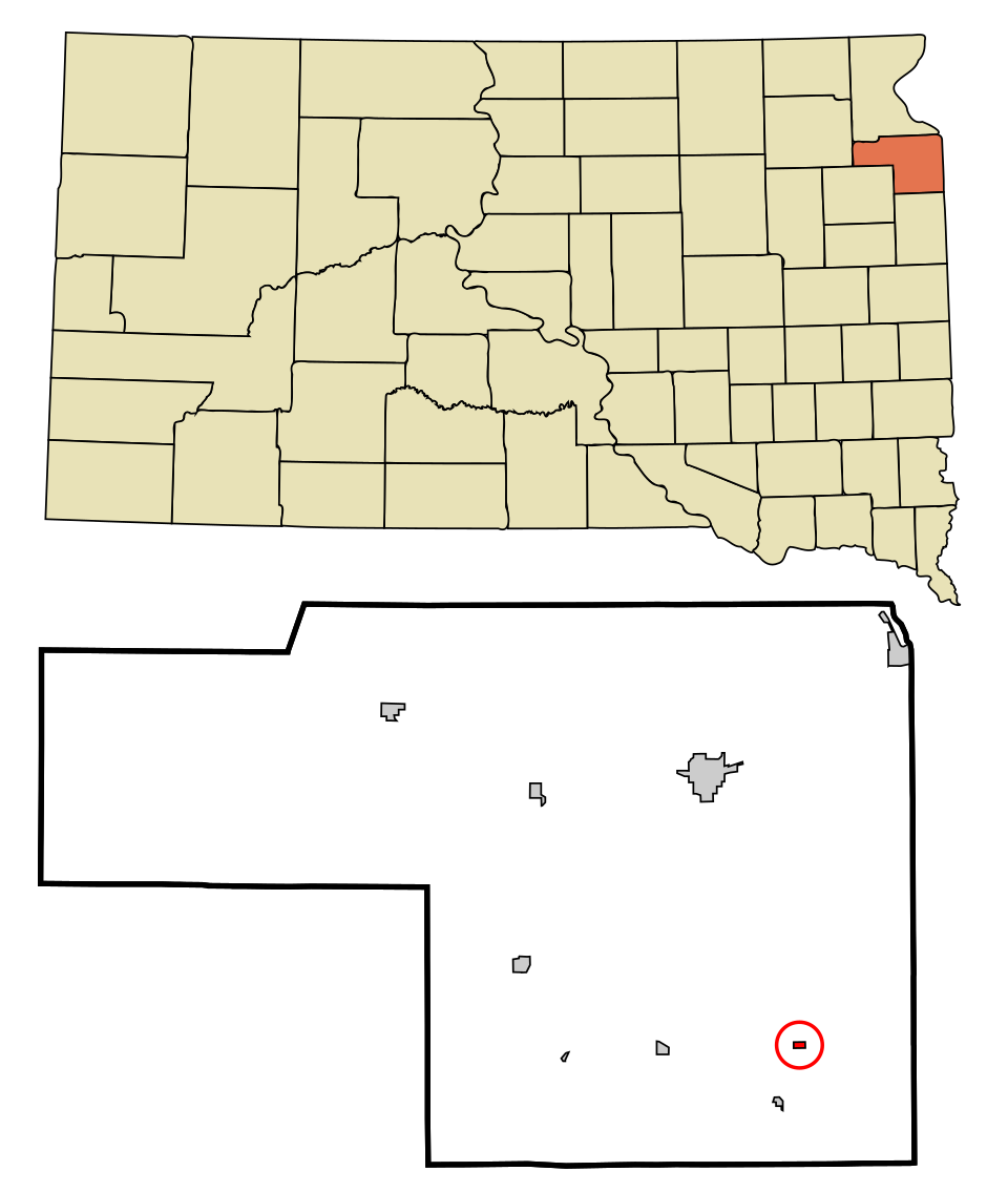 Locator map of Albee