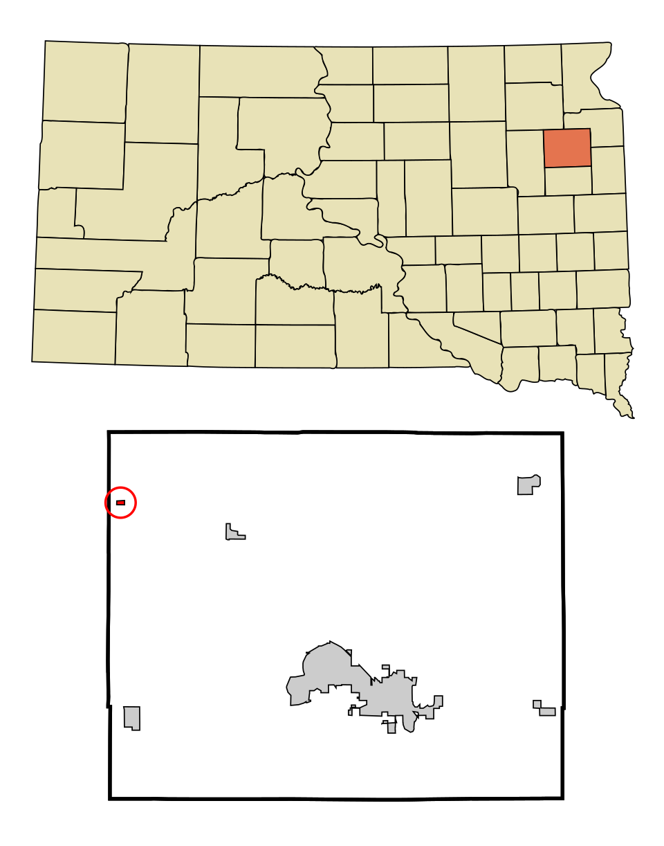Locator map of Wallace