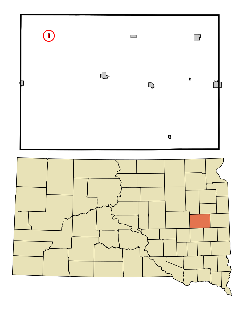 Locator map of Bancroft