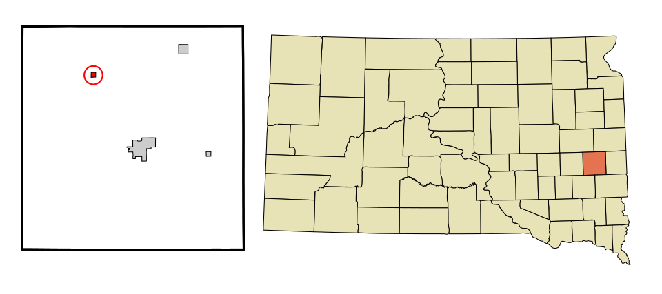 Locator map of Ramona