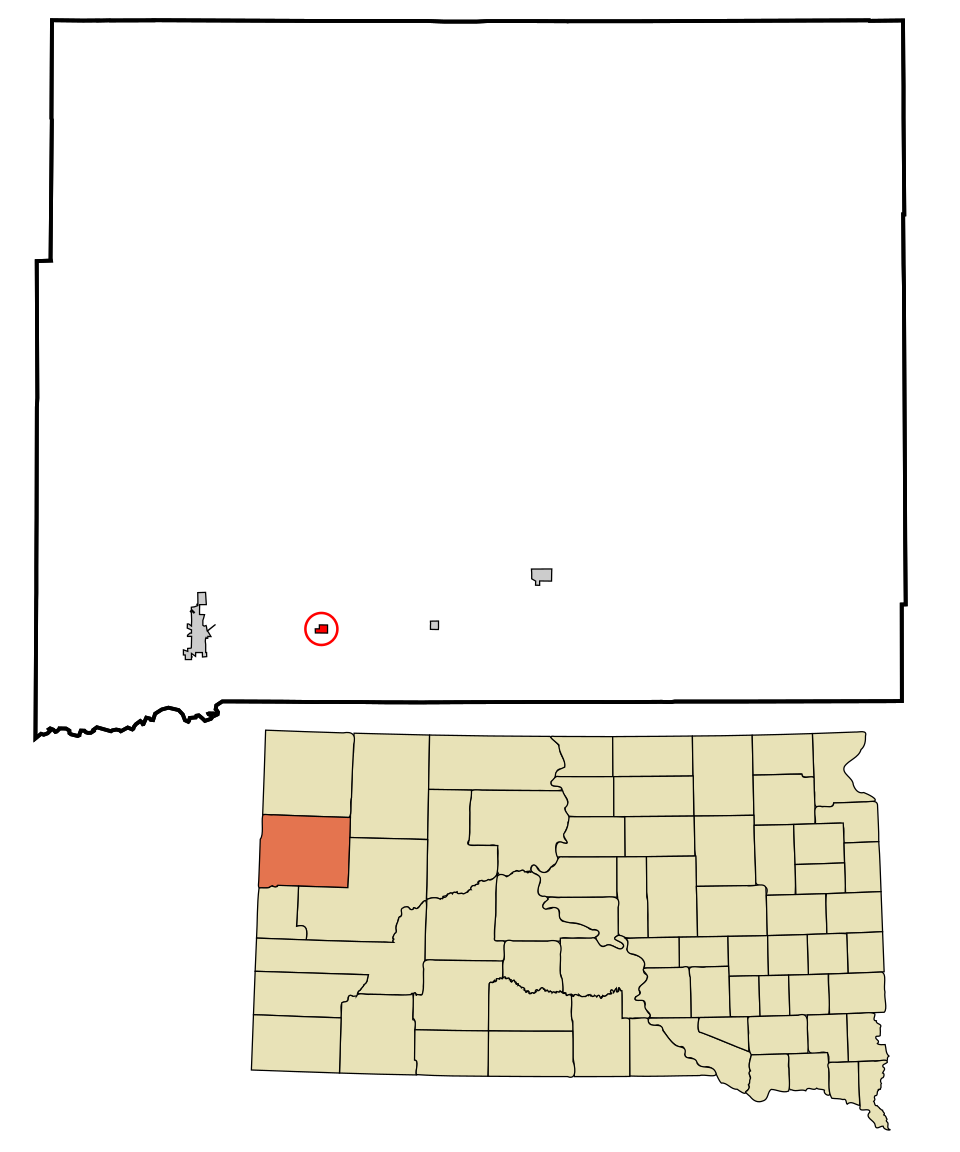Locator map of Fruitdale