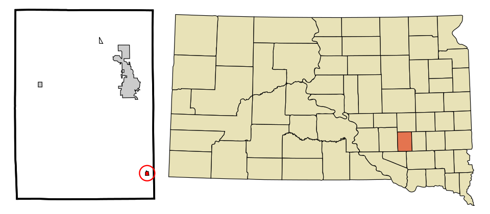 Locator map of Ethan