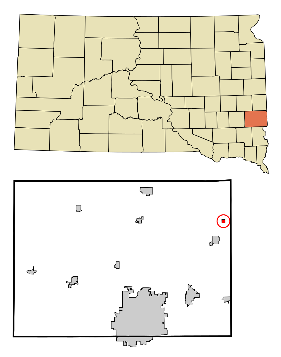Locator map of Sherman
