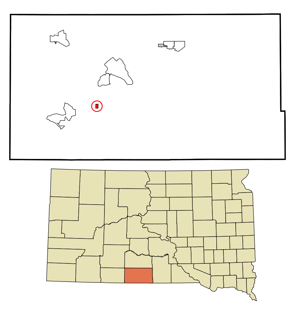 Locator map of St. Francis