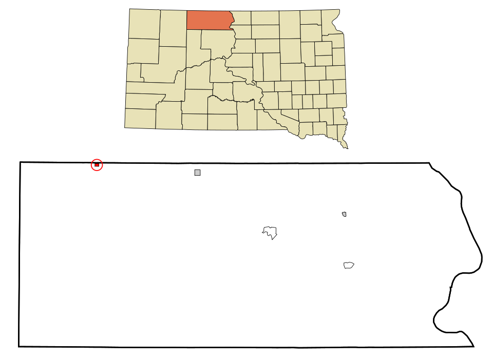 Locator map of Morristown