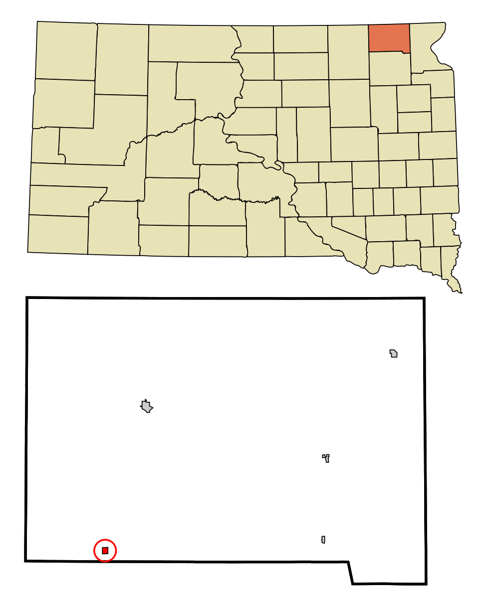 Locator map of Langford