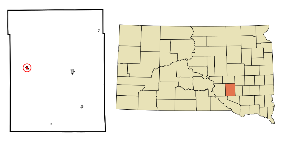 Locator map of White Lake