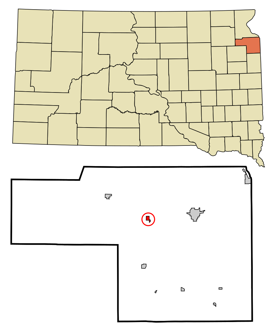 Locator map of Twin Brooks