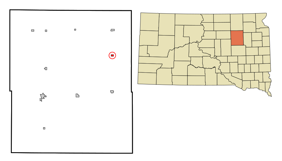 Locator map of Turton